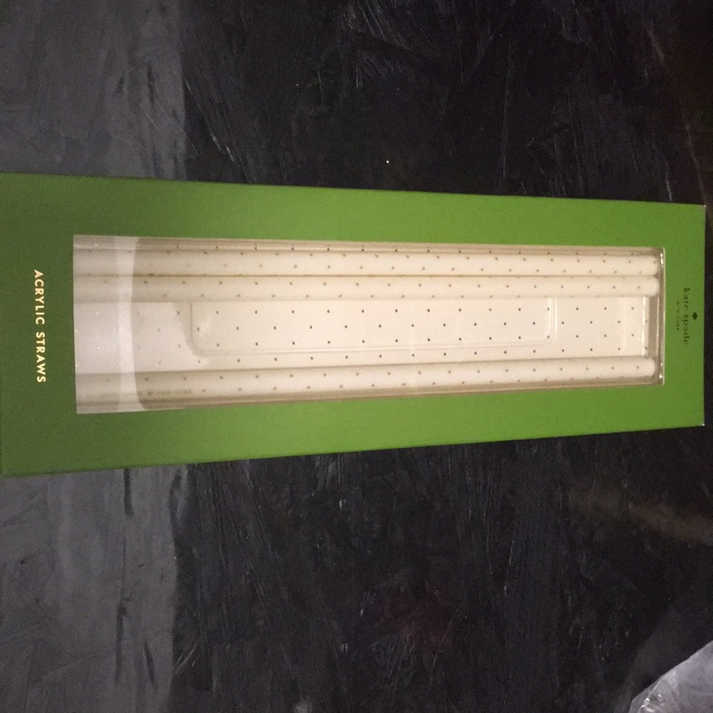 Kate Spade straws